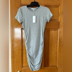 NWT Antistar ruched bodycon t-shirt dress xs